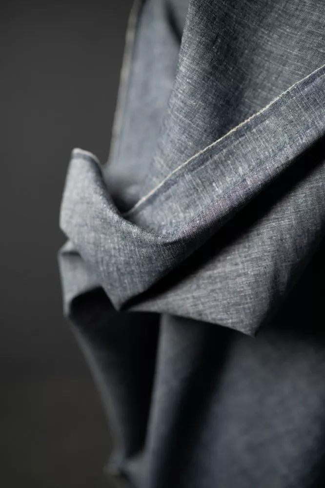Chambray denim - hampur/lífræn bómull