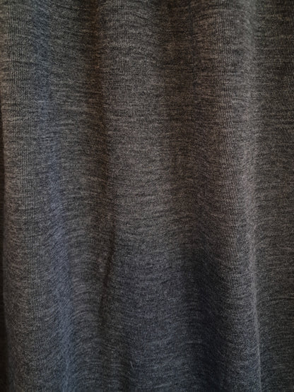 Steingrátt 100% Merino prjónaefni