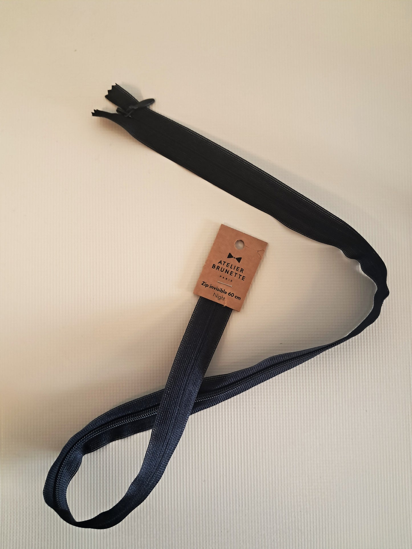 Felurennilás (Ósýnilegur rennilás - Invisible zipper) - dökkgrár