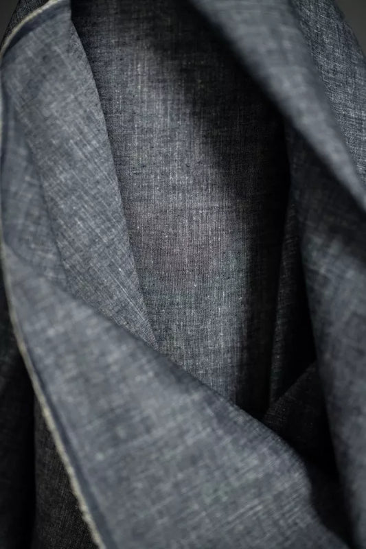 Chambray denim - hampur/lífræn bómull