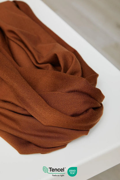 Tencel™ franskt terrí í haustbrúnu